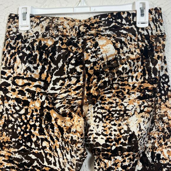 Calvin Klein Performance Leggings Animal Print Wick L Comfort Gym Activewear - Picture 11 of 13